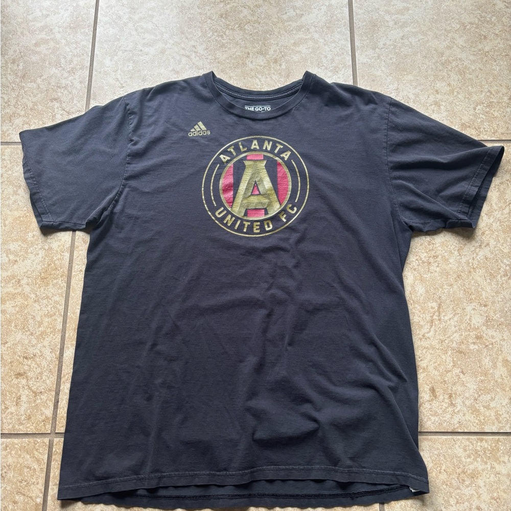 Adidas Black Atlanta United FC Short Sleeve Tee